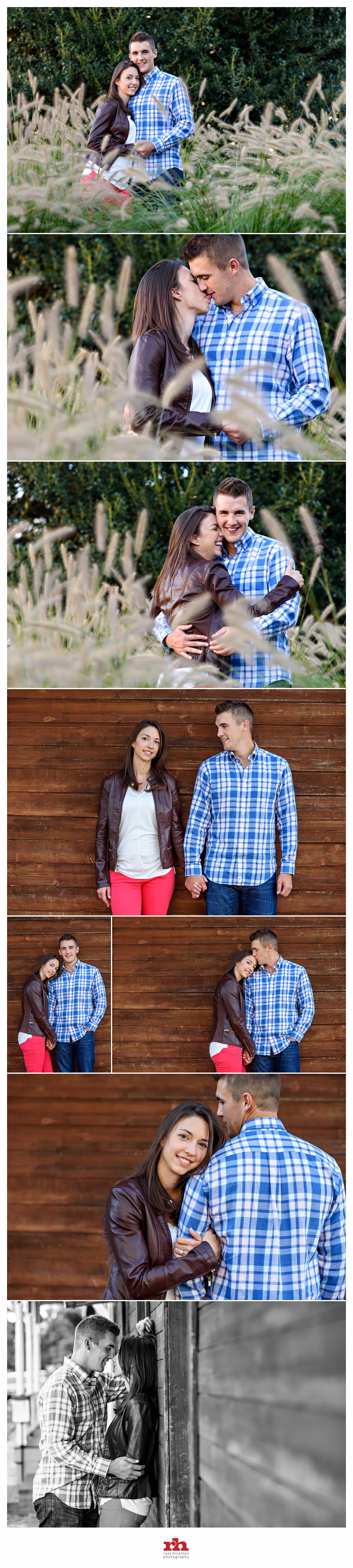 An adorable couple during their Chesapeake City Engagement Session with Russ Hickman Photography.